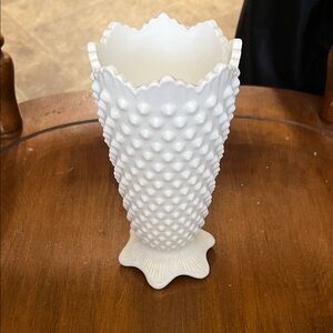 Fenton Hobnail 7inch Vase
